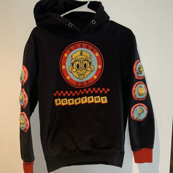 Bobby Boy Custom Cuff Hoodie Size Small - Picture 3 of 8